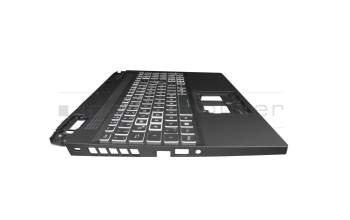 6B.QFMN2.014 Original Acer Tastatur inkl. Topcase DE (deutsch) schwarz/schwarz mit Backlight (4060/4070)