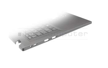 6BKJLN7011 Original Acer Tastatur inkl. Topcase DE (deutsch) grau/grau mit Backlight