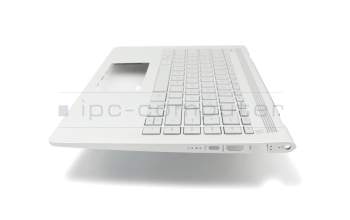 71NFK132060 Original HP Tastatur inkl. Topcase DE (deutsch) silber/silber mit Backlight