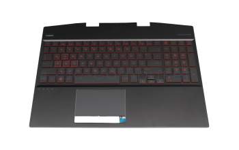 71NHY232098 Original HP Tastatur inkl. Topcase DE (deutsch) schwarz/schwarz mit Backlight