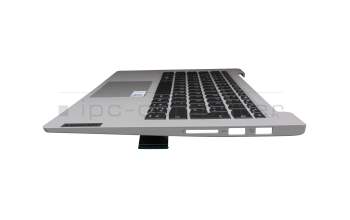 71NIH538140 Original Compal Tastatur inkl. Topcase DE (deutsch) grau/grau mit Backlight