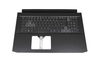 71NY2BO085 Original Acer Tastatur inkl. Topcase DE (deutsch) schwarz/schwarz mit Backlight