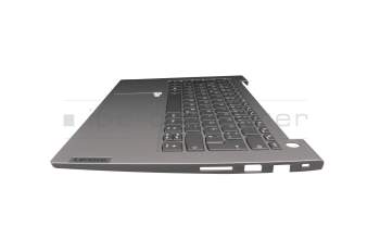 7211310100012 Original Lenovo Tastatur inkl. Topcase DE (deutsch) grau/grau mit Backlight