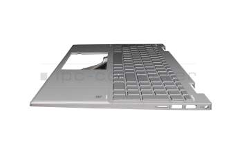 8K2251 Original HP Tastatur inkl. Topcase DE (deutsch) silber/silber