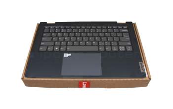 8SSN20Z3838L1 Original Lenovo Tastatur inkl. Topcase US (englisch) grau/blau mit Backlight