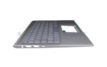 9Z.NFKLN.401 Original Asus Tastatur inkl. Topcase DE (deutsch) silber/silber mit Backlight