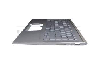 9Z.NFKLN.401 Original Asus Tastatur inkl. Topcase DE (deutsch) silber/silber mit Backlight