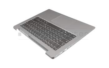 9Z.NSSBN.C0G Original Darfon Tastatur inkl. Topcase DE (deutsch) grau/silber mit Backlight