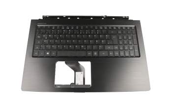 ACM16B66D0 Original Acer Tastatur inkl. Topcase DE (deutsch) schwarz/schwarz mit Backlight