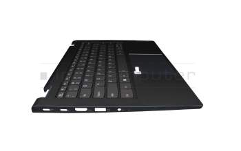 AM374000250 Original Lenovo Tastatur inkl. Topcase US (englisch) grau/blau mit Backlight