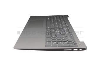 AP1E1000300 Original Lenovo Tastatur inkl. Topcase FR (französisch) grau/silber