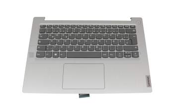 AP1JU000630 Original Lenovo Tastatur inkl. Topcase DE (deutsch) grau/silber