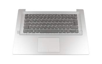 AP1YP000402 Original Lenovo Tastatur inkl. Topcase DE (deutsch) grau/silber mit Backlight