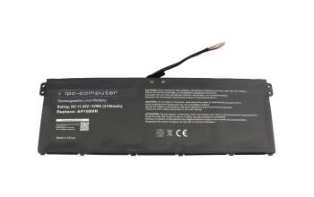 Acer Aspire 3 (A315-23) Replacement Akku 42Wh 11,25V (Typ AP19B8K)