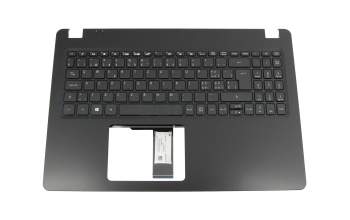 Acer Aspire 3 (A315-54K) Original Tastatur inkl. Topcase SF (schweiz-französisch) schwarz/schwarz