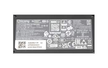 Acer Aspire 3 A315-23G Original Netzteil 65,0 Watt slime Bauform