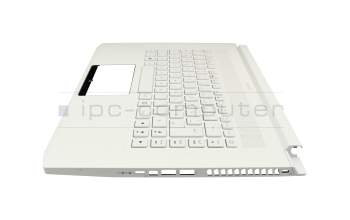 Acer ConceptD 7 (CN715-71) Original Tastatur inkl. Topcase DE (deutsch) weiß/weiß mit Backlight