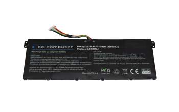 Acer Extensa (EX215-51KG) Replacement Akku 41,04Wh 11,4V (Typ AC14B18J)