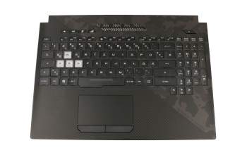 Asus ROG Strix Hero II GL504GS Original Tastatur inkl. Topcase DE (deutsch) schwarz/schwarz mit Backlight