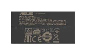 Asus ROG Zephyrus Duo 15 GX550LWS Original USB-C Netzteil 65,0 Watt EU Wallplug