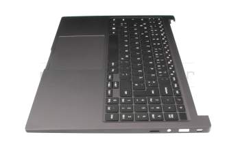 BA83-04258A Original Samsung Tastatur inkl. Topcase DE (deutsch) schwarz/grau