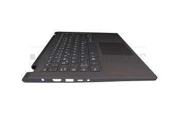 BFG10234001 Original Lenovo Tastatur inkl. Topcase DE (deutsch) grau/grau mit Backlight