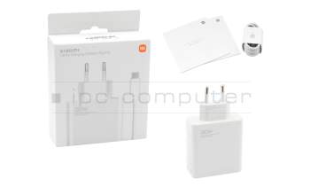 BHR6034EU Original Xiaomi USB-C Netzteil 120,0 Watt EU Wallplug weiß (Charging Combo Type-A)