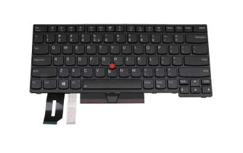 CMFBL-84U4 Original Lenovo Tastatur US (englisch) schwarz mit Backlight und Mouse-Stick