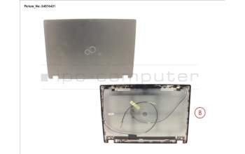 Fujitsu CP793939-XX LCD BACK COVER ASSY