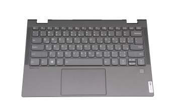 DQ6615G4100 Original Lenovo Tastatur inkl. Topcase UAE (arabisch) grau/grau mit Backlight