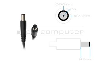 Dell Inspiron 14R (N4010) Original Netzteil 65,0 Watt slime Bauform