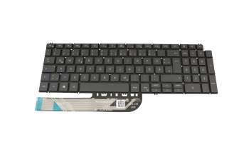 Dell Inspiron 15 (7590) Original Tastatur DE (deutsch) grau mit Backlight