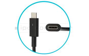 Dell Latitude 14 (5400) Original USB-C Netzteil 90,0 Watt abgerundete Bauform