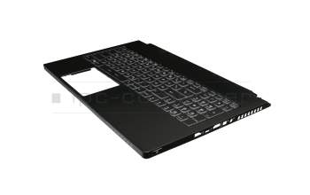 E2P-6K1C218-Y31 Original MSI Tastatur inkl. Topcase DE (deutsch) schwarz/schwarz mit Backlight