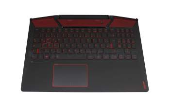 EC12M000400JER Original Lenovo Tastatur inkl. Topcase DE (deutsch) schwarz/schwarz mit Backlight