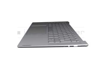 ET2LQ000210XYD Original Lenovo Tastatur inkl. Topcase DE (deutsch) grau/grau mit Backlight