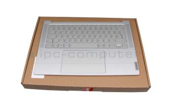 ET2LQ000210XYD Original Lenovo Tastatur inkl. Topcase DE (deutsch) grau/grau mit Backlight