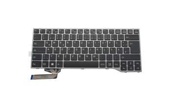 FUJ:CP629211-04 Original Fujitsu Tastatur DE (deutsch) schwarz mit Backlight