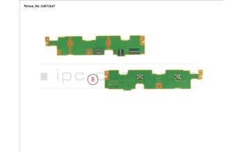 Fujitsu FUJ:CP776227-XX SUB BOARD, TP BUTTONS