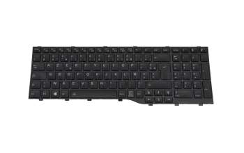 Fujitsu Celsius H5511 Original Tastatur FR (französisch) schwarz mit Backlight