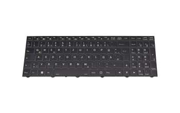 G1CV18H94U Original Clevo Tastatur DE (deutsch) schwarz/weiß mit Backlight