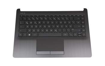 HP 14-cf0000 Original Tastatur inkl. Topcase DE (deutsch) schwarz/schwarz