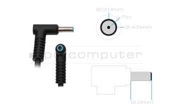 HP 15-dw0000 Original Netzteil 65,0 Watt abgerundete Bauform