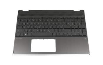 HP Pavilion X360 15-dq1000 Original Tastatur inkl. Topcase DE (deutsch) schwarz/schwarz mit Backlight