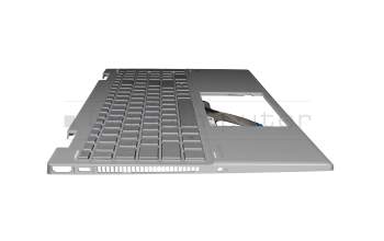 HP Pavilion x360 15-er0000 Original Tastatur inkl. Topcase DE (deutsch) silber/silber