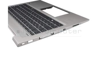 HP ProBook 445R G6 Original Tastatur inkl. Topcase DE (deutsch) schwarz/silber mit Backlight