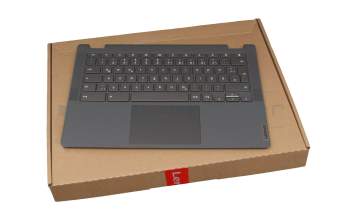 HQ21015219000 Original Lenovo Tastatur inkl. Topcase DE (deutsch) grau/gold