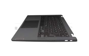 HQ21015219000 Original Lenovo Tastatur inkl. Topcase DE (deutsch) grau/gold