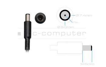 HSTNN-LA40 Original HP Netzteil 45,0 Watt mit Adapterkabel