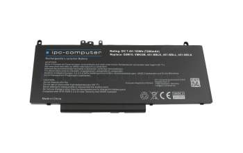 IPC-Computer Akku kompatibel zu Dell 01KY05 mit 53Wh